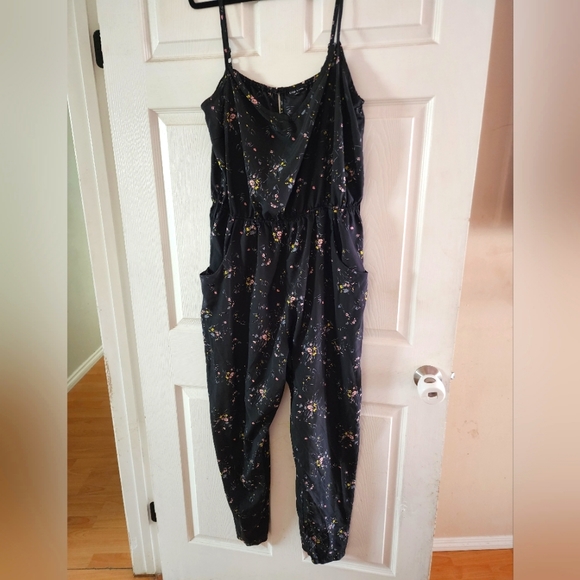 City Chic Pants - City Chic L Flower Jumpsuit